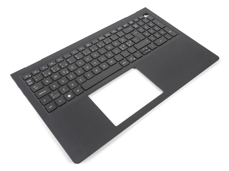 Dell Vostro 3510/3515/3520/3525 USB-C Palmrest & NORDIC Keyboard - 06V84M (XP4NX) - Black