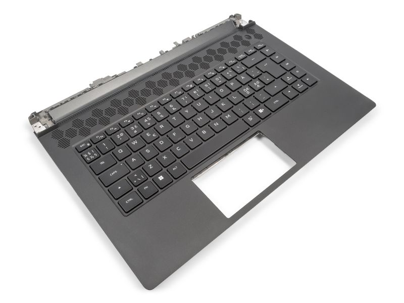 Dell Alienware m15 R7 Palmrest & NORDIC RGB Backlit Keyboard - 0HN40P + 0YDMTH (MNVP8)