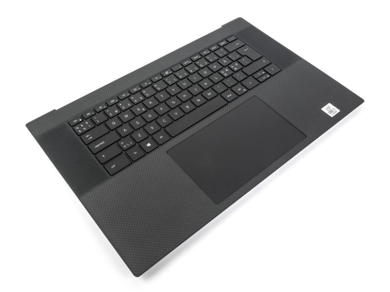 Dell Precision 5750/5760 Palmrest/Touchpad & NORDIC Backlit Keyboard - 00YK54 + 0H2GJT (MF4RJ)