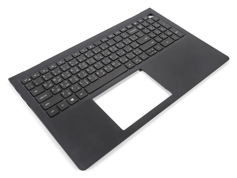 Dell Vostro 3510/3515/3520/3525 Palmrest & ARABIC Keyboard - 0TPXKP (RY931) - Black