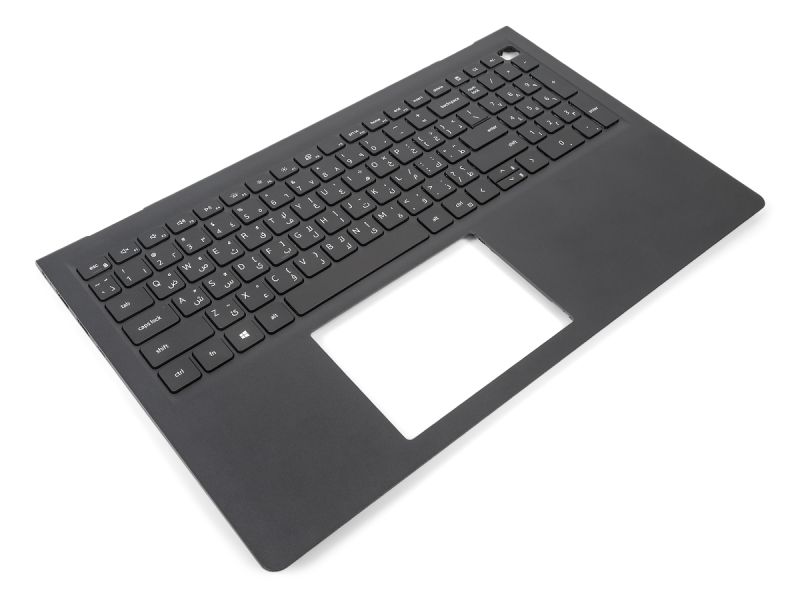 Dell Vostro 3510/3515/3520/3525 Palmrest & ARABIC Backlit Keyboard - 0Y13R3 (W2TMP) - Black