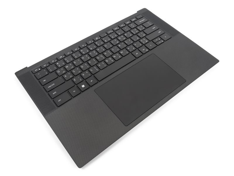 Dell Precision 5550/5560/5570 Palmrest, Touchpad & ARABIC Backlit Keyboard - 0GN0D2 + 0D0KDW (8PF0J)