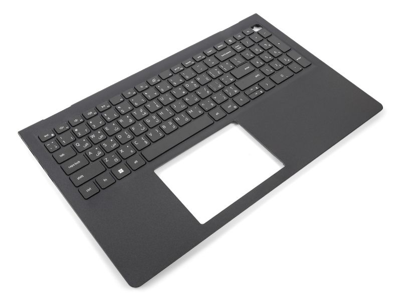 Dell Inspiron 15-3510/3520/3530-Series Palmrest & ARABIC Keyboard - 0418CV - Black