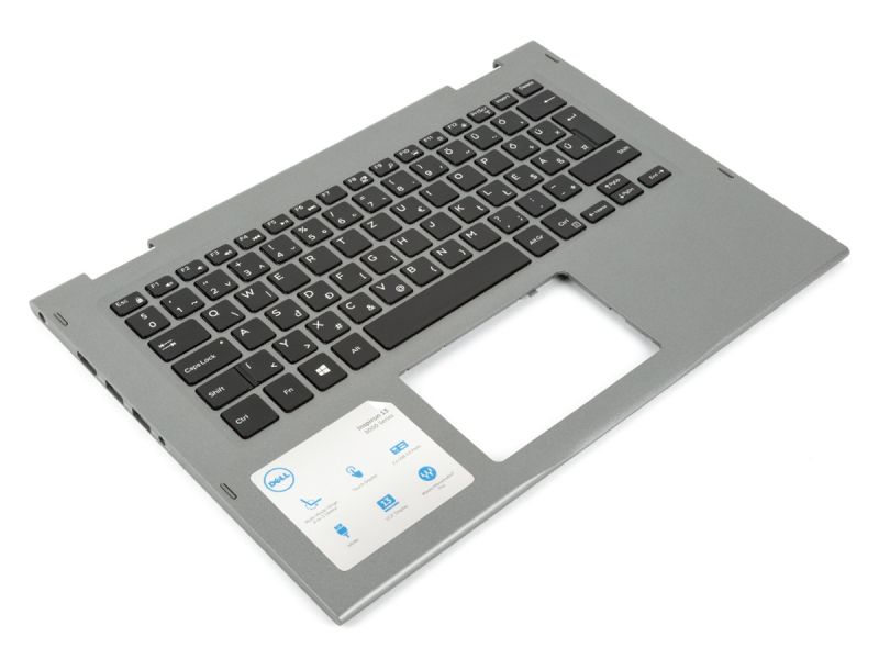 Dell Inspiron 5379 2-in-1 Palmrest & HUNGARIAN Backlit Keyboard - 0JCHV0 + 0C0F71