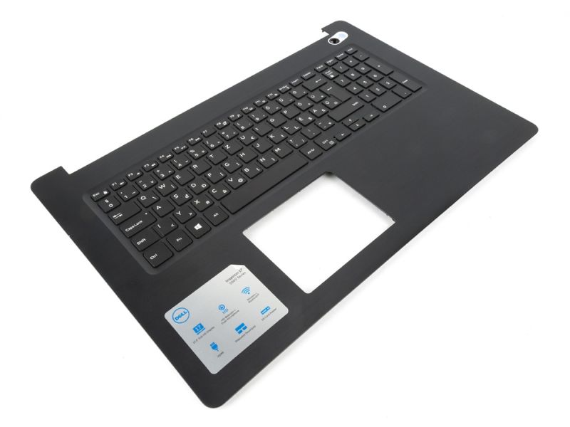 Dell Inspiron 5770/5775 Black Palmrest & HUNGARIAN Backlit Keyboard - 04DNW1 / 04YJTR + 0TJRHX