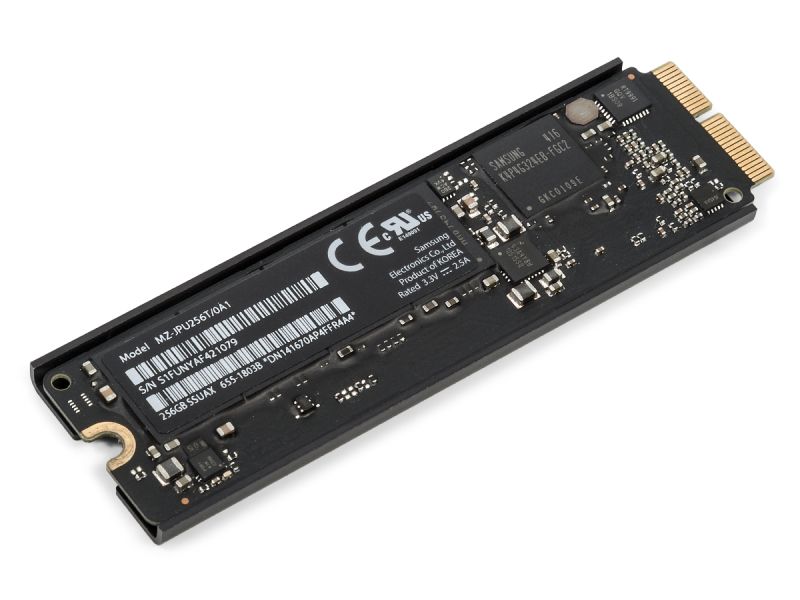 256GB Samsung PCIe NVMe M.2 2280 SSD Drive MZ-JPU256T/0A1 for Mac (Refurbished)