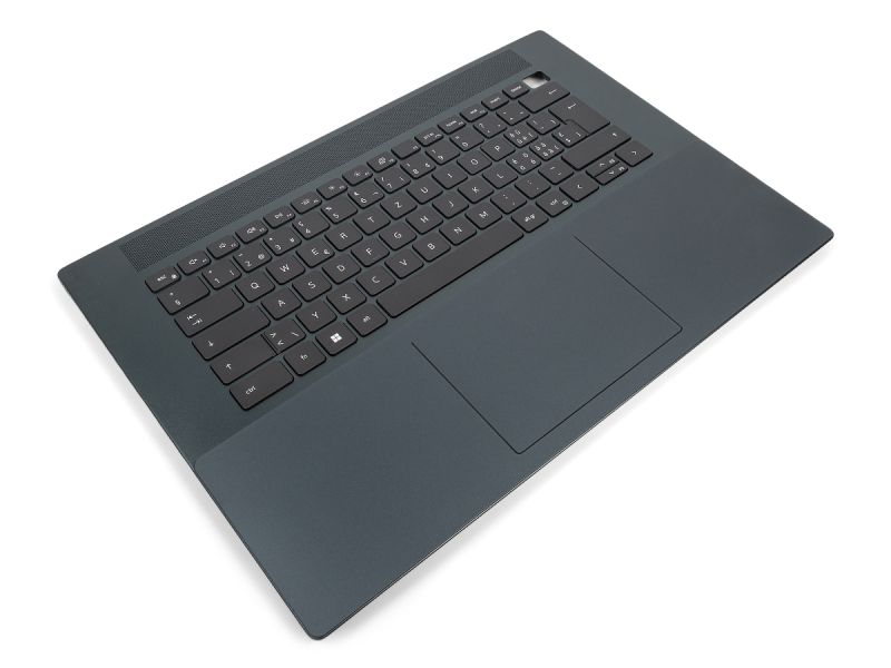 Dell Inspiron 7620 RTX 3060 Palmrest & Touchpad & SWISS Backlit Keyboard - 0KRP8J + 055V9T (V7VDF) - Dark Green