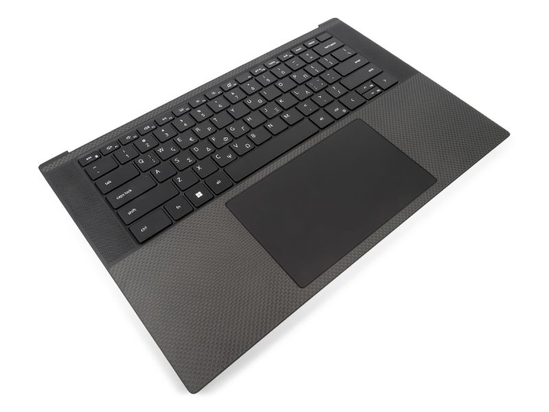 Dell Precision 5550/5560/5570 Palmrest, Touchpad & GREEK Backlit Keyboard - 0GN0D2 + 0D1W17 (M408Y)