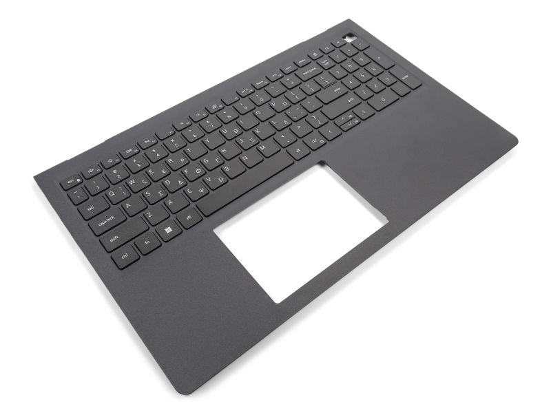 Dell Inspiron 3510/3511/3515/3520/3525 Palmrest & GREEK Keyboard - 0418CV (02VN8) - Black