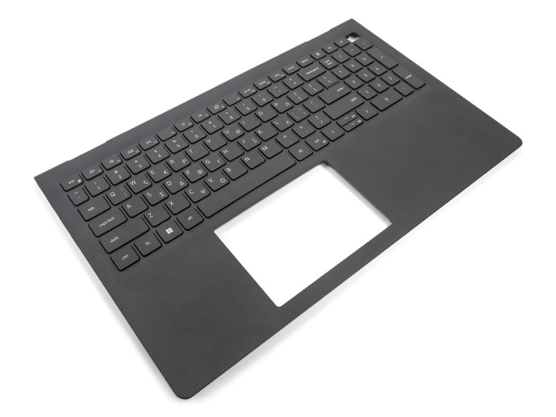 Dell Vostro 3510/3515/3520/3525 Palmrest & GREEK Keyboard - 088YX6 (T2VDJ) - Black