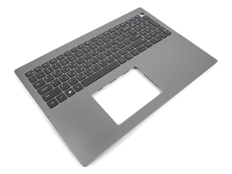 Dell Vostro 5620 Thunderbolt Palmrest & GREEK Backlit Keyboard - 0NF3R9 + 08TCCW (PNKYW) - Silver