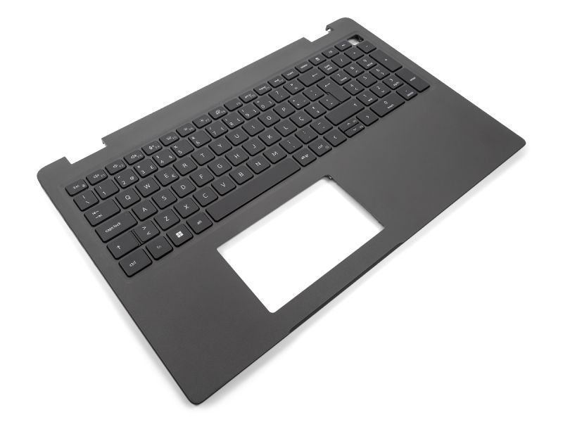 Dell Latitude 3540/E3540 USB-C Palmrest & PORTUGUESE Backlit Keyboard - 0DVR0W + 0V4J2H (H0YJ8) - Dark Grey