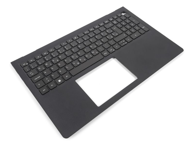 Dell Vostro 3510/3515/3520/3525 Palmrest & SOUTH SLAVIC Keyboard - 088YX6 (WJFNY) - Black