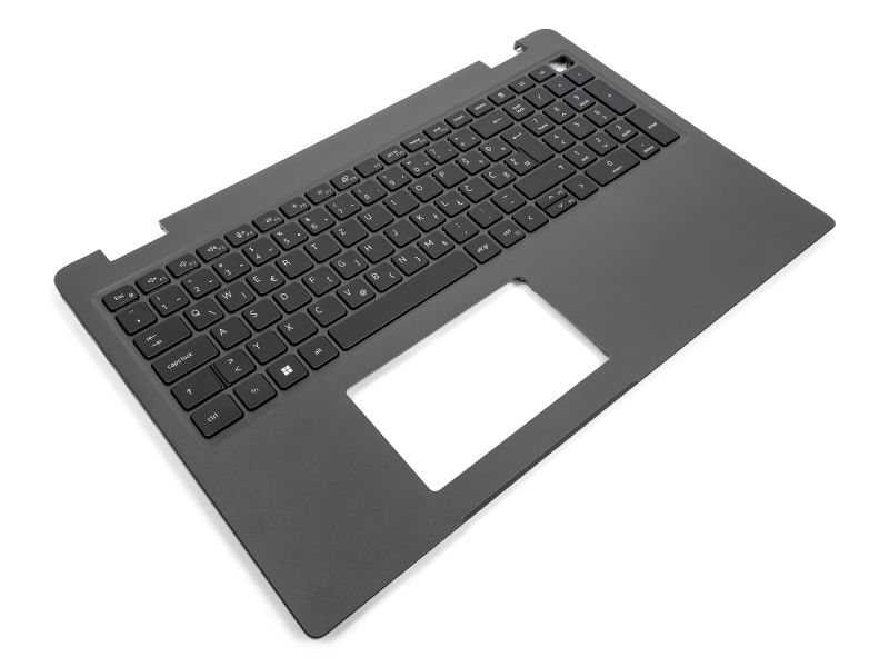 Dell Latitude 3540/E3540 USB-C Palmrest & SOUTH SLAVIC Backlit Keyboard - 0DVR0W + 0V4YH5 (H28G8) - Dark Grey