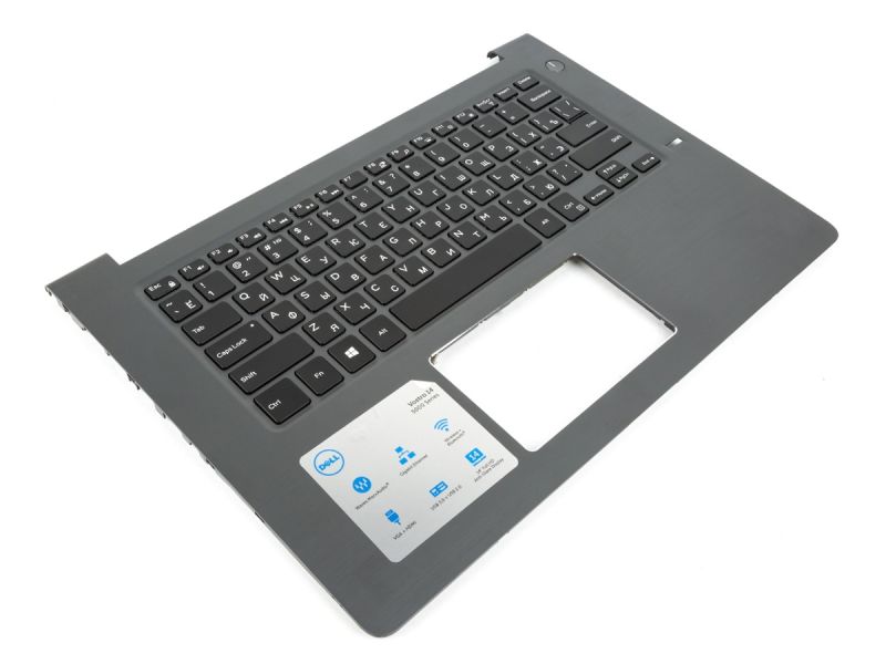 Dell Vostro 5468 Biometric Palmrest & RUSSIAN Backlit Keyboard - 0D9GDC + 07C6VM