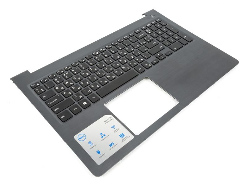 Dell Vostro 5568 Palmrest & RUSSIAN Backlit Keyboard - 0HJP49 + 0Y2HNT