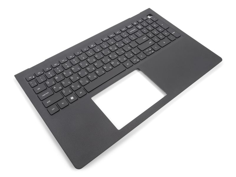 Dell Vostro 15-3510/3250/3530-Series USB-C Palmrest & HEBREW Backlit Keyboard - 0DHFJ3 (DPJHM) - Black