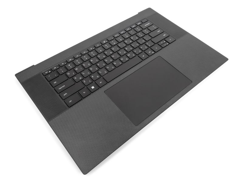 Dell Precision 5770 Palmrest, Touchpad & HEBREW Backlit Keyboard - 00FWJ2 + 0D3CFM (07K9M)