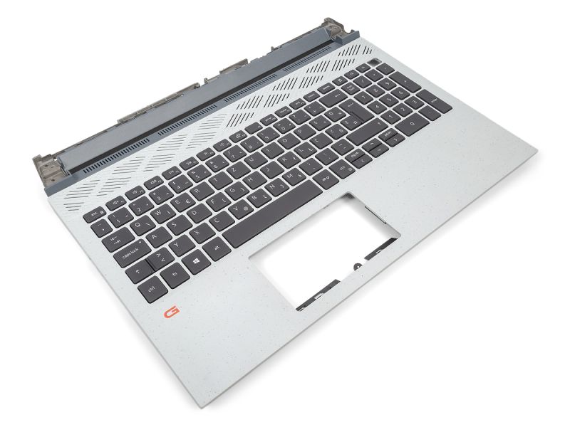 Dell G15 5520/5521/5525 Palmrest & SLOVENIAN Backlit Keyboard - 09YDP0 (XKKKV) - Phantom Grey