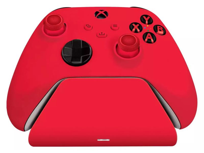 Razer Universal Quick Charging Stand for Xbox Controllers (Pulse Red / Refurbished)