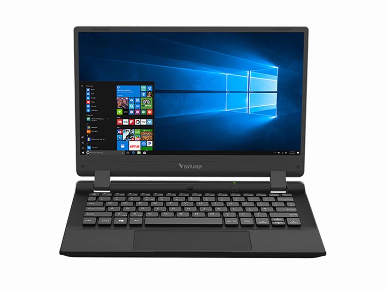 Venturer Europa 14 Plus Notebook 4GB/64GB/11.6" FHD/Windows 10S (Matte Black)