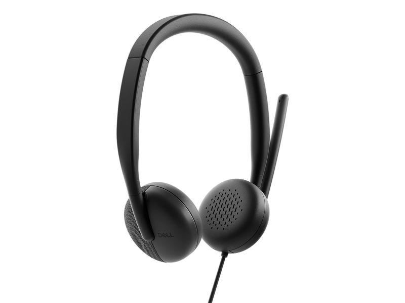 Dell WH3024 Wired Headset With Noise Cancellation