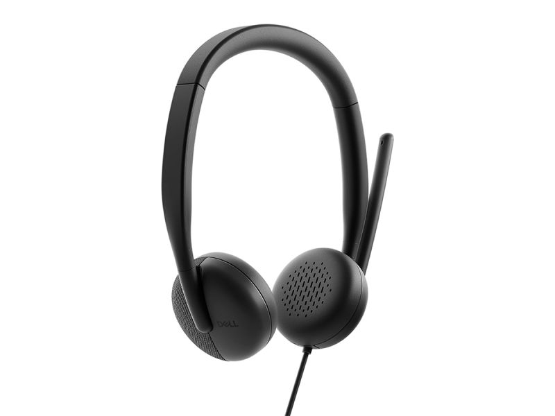 Dell WH3024 Wired Headset With Noise Cancellation (Refurbished)