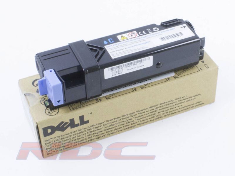 Dell 2150/2155 Laser Toner Cartridge Cyan 769T5