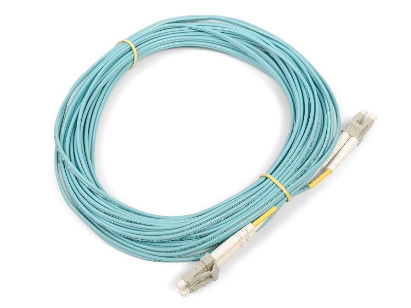 Dell 10m LC to LC OM4 Aqua Fiber Optic/FC Patch Cable - 0NDFDN