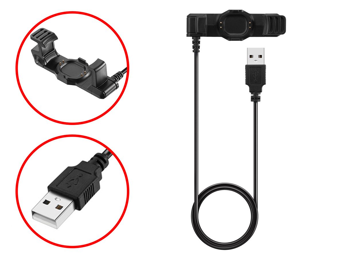 Garmin Forerunner 225 USB Cable/Charger Clip