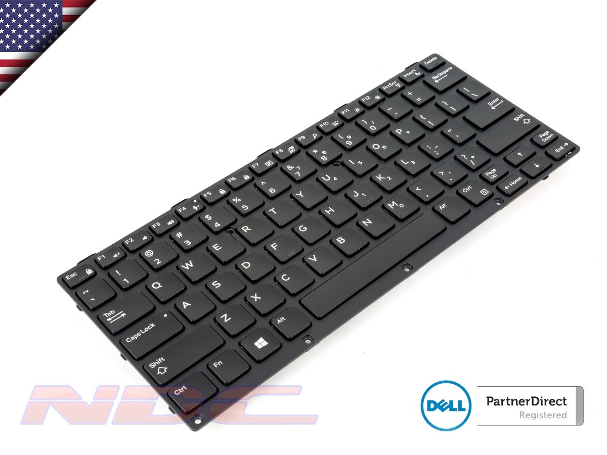 Dell 186tv Latitude 540454145424 Rugged Usint English Backlit Keyboard 0186tv 2907