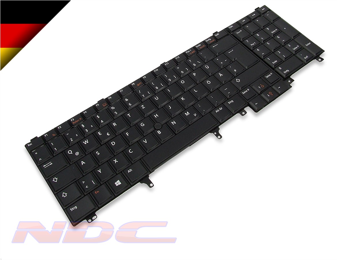 New Genuine Dell Latitude E65 E6530 German Win8 10 Laptop Keyboard 07c548 Ebay