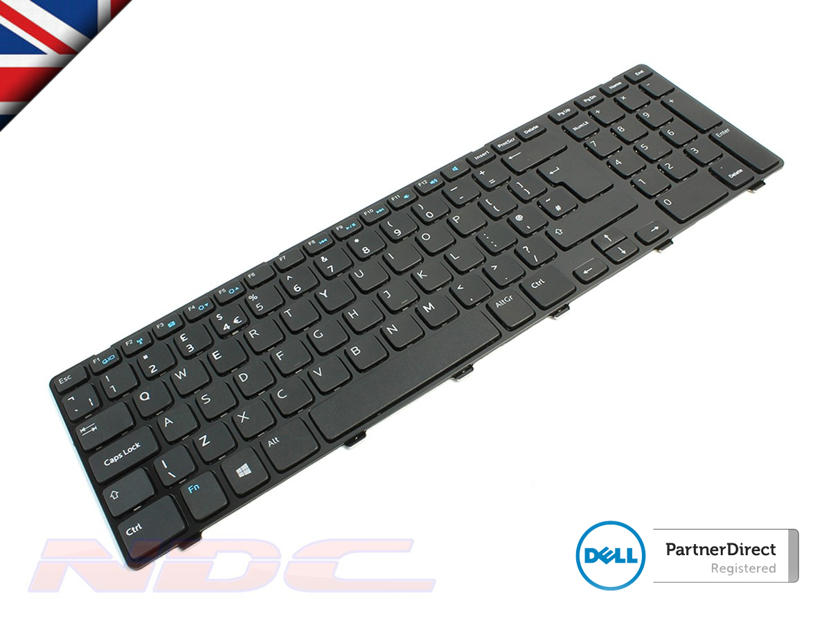 New Genuine Dell Inspiron 17 17r 3721 3737 5721 5737 Uk English Keyboard 0g07dx Ebay